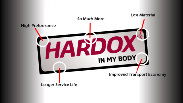 KEY FEATURES OF HARDOX MATERIAL